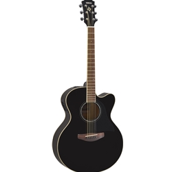 Yamaha CPX600 BL Full body, spruce top, nato back and sides, System56T piezo and preamp; Black